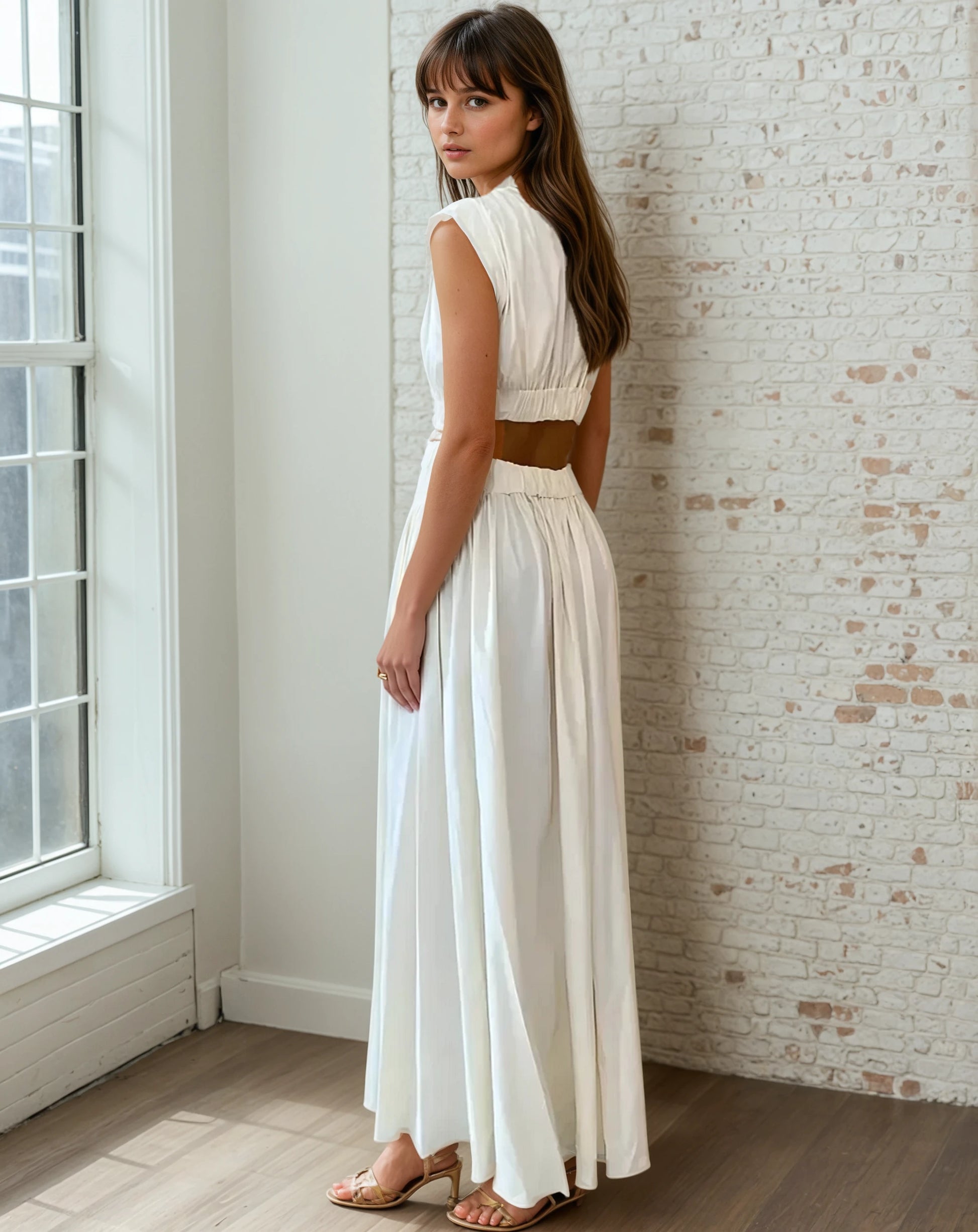 Axiom Cut Out Maxi Dress