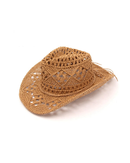 Lynnie Cowgirl Hat Brown One Size