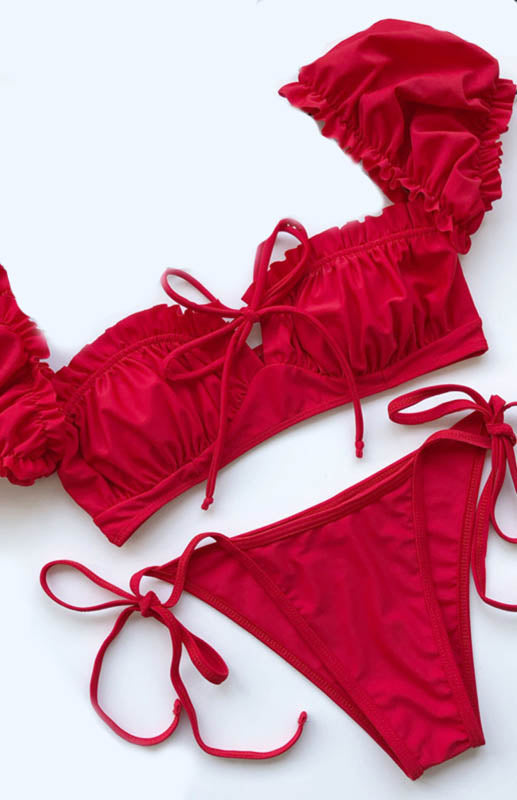 Emelie Bikini Set - Apple Red