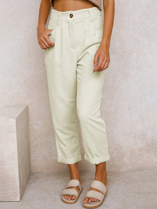 Windsor™ High Waist Corduroy Lounge Pants