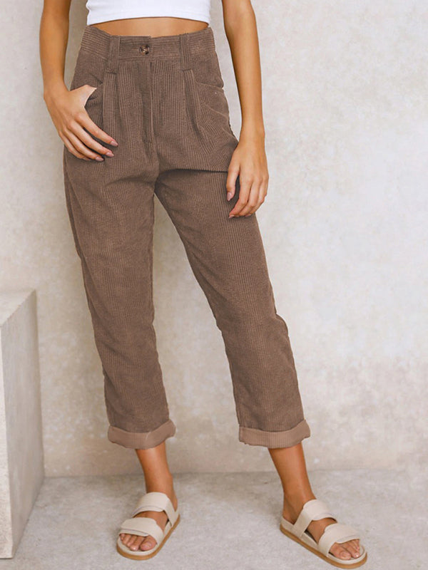 Windsor™ High Waist Corduroy Lounge Pants