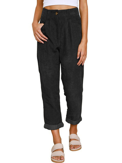 Windsor™ High Waist Corduroy Lounge Pants