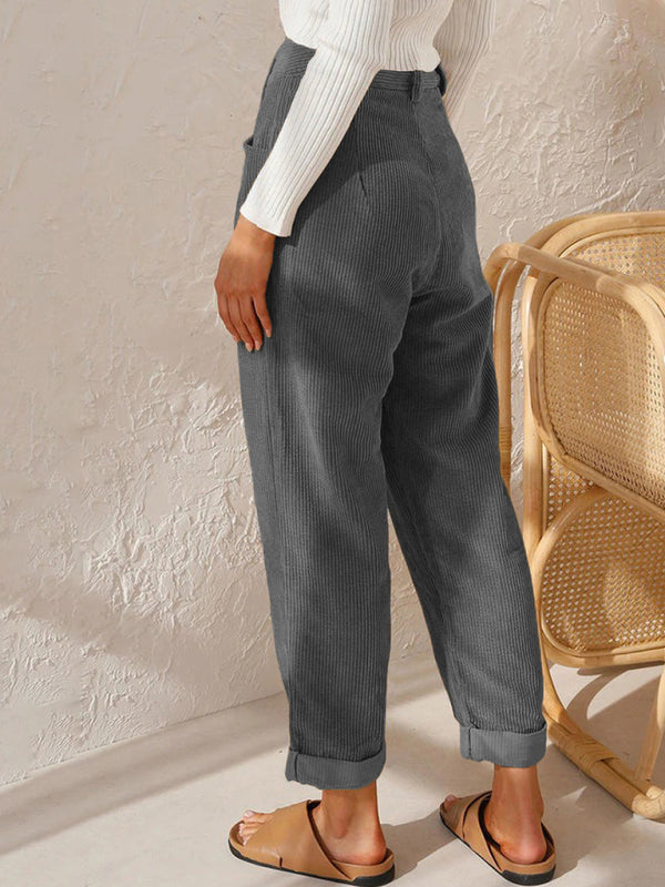 Windsor™ High Waist Corduroy Lounge Pants