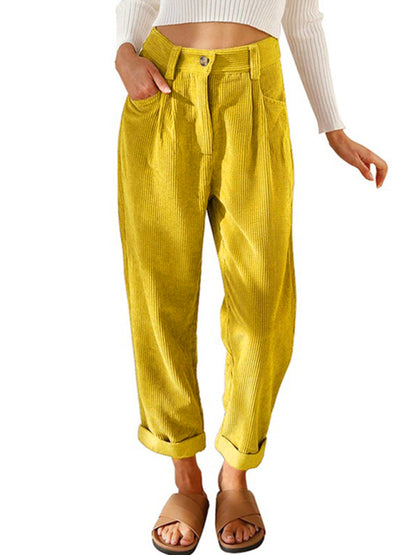 Windsor™ High Waist Corduroy Lounge Pants