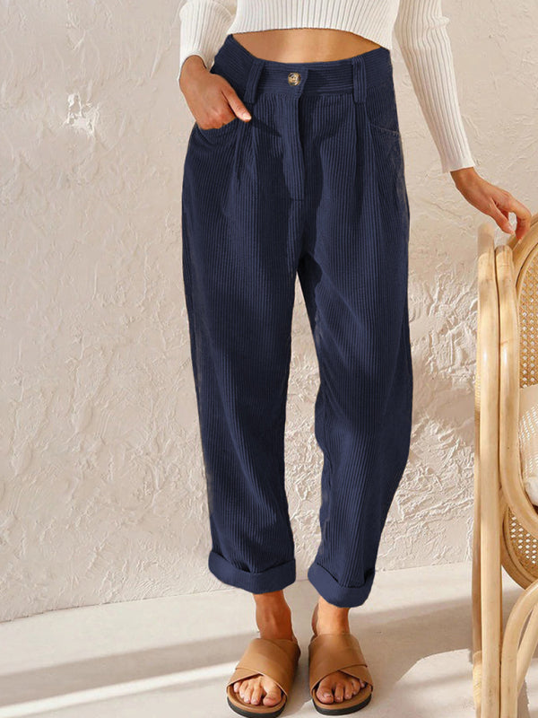 Windsor™ High Waist Corduroy Lounge Pants