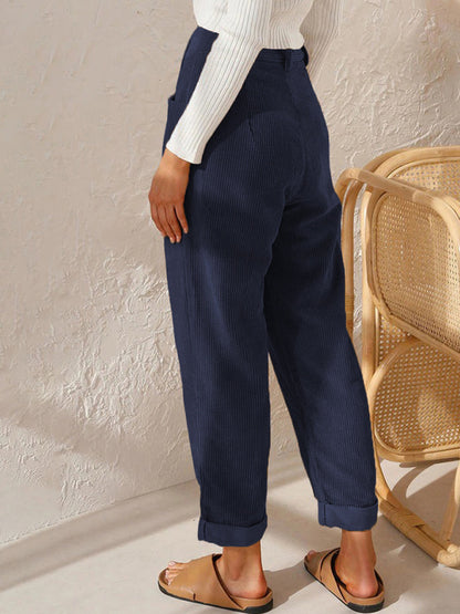 Windsor™ High Waist Corduroy Lounge Pants