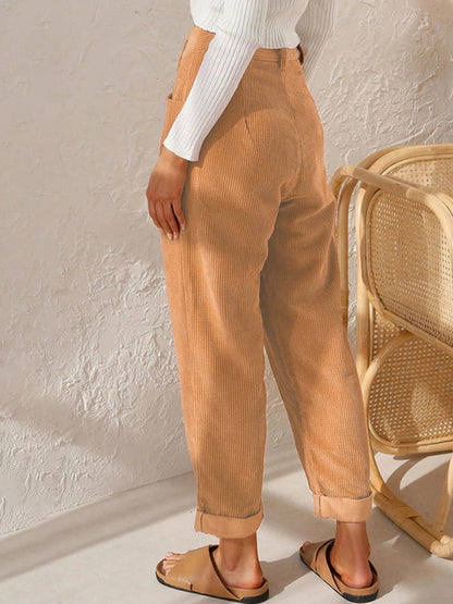 Windsor™ High Waist Corduroy Lounge Pants