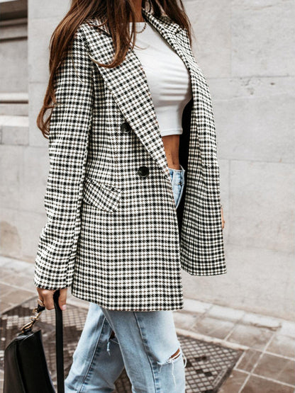 London Plaid Coat