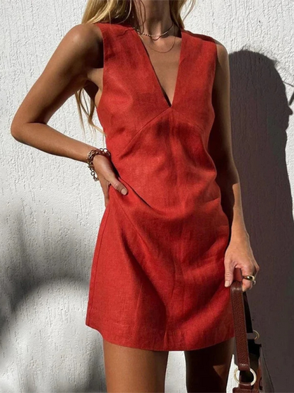 Aria™ Linen Dress