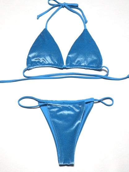 Dylan Bikini Set – Blue Velvet