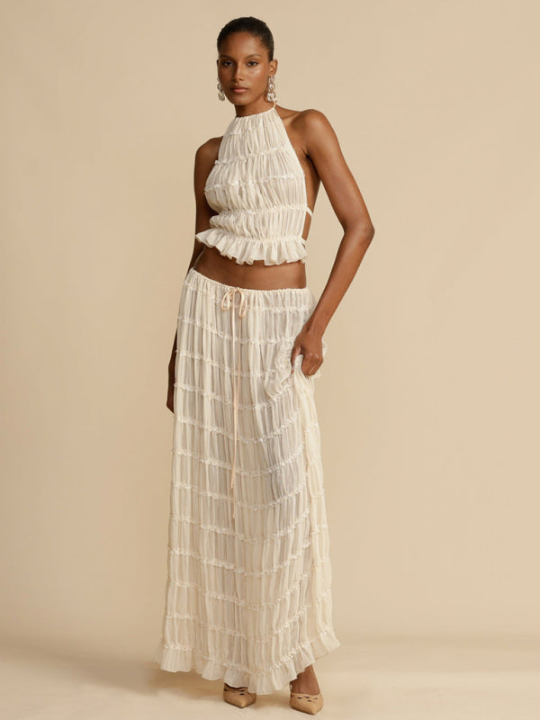 Flowy skirt set hot sale